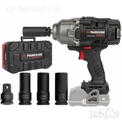 Мощен Безчетков Ударен Гайковерт PARKSIDE Performance 1356 Nm, снимка 2 - Гедорета - 56307985