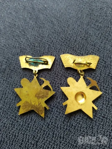Бронзови бригадирски нагр. знаци , снимка 4 - Антикварни и старинни предмети - 50746981