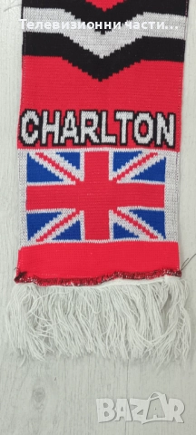 Футболен шал на FC Charlton Athletic ФК Чарлтън Атлетик The Pride of London в отлично състояние, снимка 3 - Футбол - 52145189