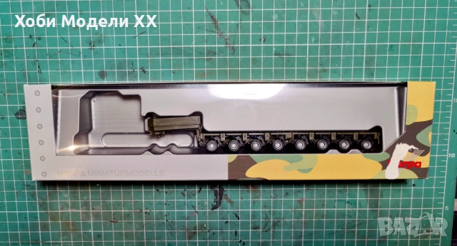 Военно-транспортен комплект Volvo + Goldhofer 1/87, снимка 3 - Колекции - 51826779