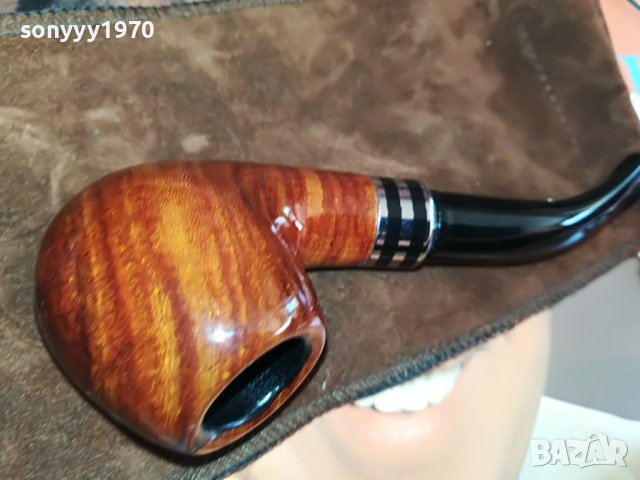 ЛУКСОЗНА ЛУЛА-ГЛАНЦ С ЛОГО И КЕЙС ОТ ПЛЮШ 1204231724, снимка 18 - Лули - 40349123