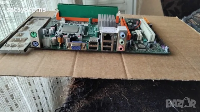 Дънна платка ECS EliteGroup G41T-M7 v1.0 Socket 775 CPU+FAN+RAM