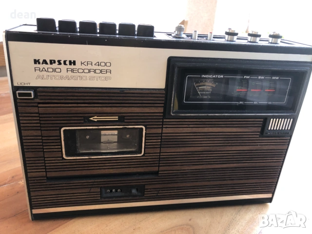 Радиокасетофон Kapsch vintage