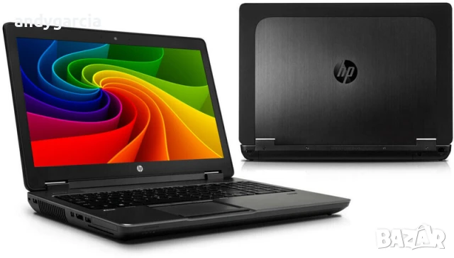 hp zbook 15 g2 ЦЯЛ РАБОТЕЩ НА ЧАСТИ с петно на дисплея