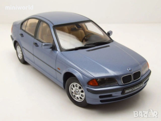 BMW 3er E46 Limousine 1999 - мащаб 1:18 на KK-Scale моделът е нов в кутия, снимка 8 - Колекции - 53386713