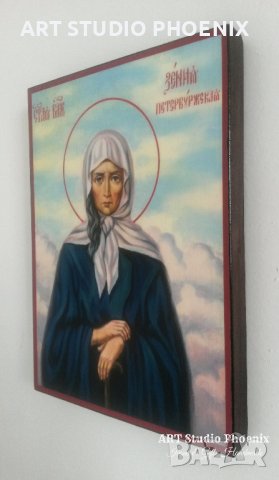 Икона на Света Ксения Петербургска ikona sveta ksenia peterburgska, снимка 3 - Икони - 21936403