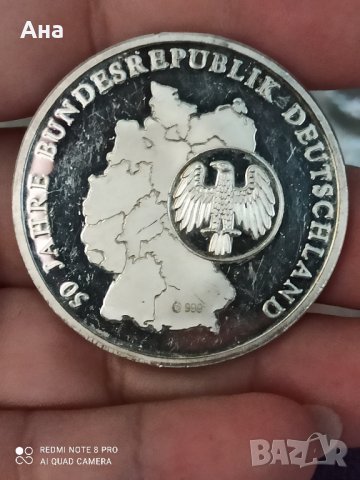 Сребърен плакет проба 999/1000

, снимка 3 - Нумизматика и бонистика - 41657547