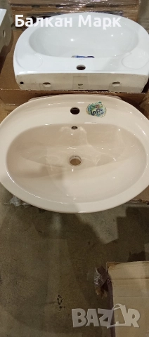 Мивка / Мивки за баня Clean Star – порцелан, нови, 60x45 / 60x48, снимка 8 - Мивки - 52827289