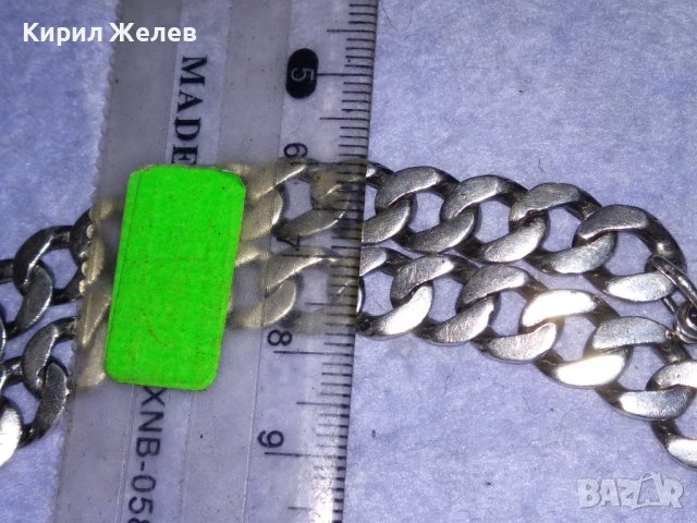 ВЕЛИКОЛЕПНА СРЕБЪРНА ГРИВНА ВИСОКА ПРОБА СРЕБРО ЗДРАВА ВИНТИДЖ АРТ ПЛЕТКА МАЙСТОРСКА ИЗРАБОТКА 32644, снимка 5 - Гривни - 41388697