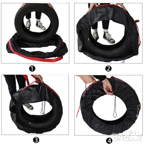 Калъфи за резервни гуми 19"- 23", снимка 4 - Аксесоари и консумативи - 51521883