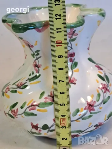 керамична ваза ръчна изработка 22/4, снимка 3 - Декорация за дома - 49219258