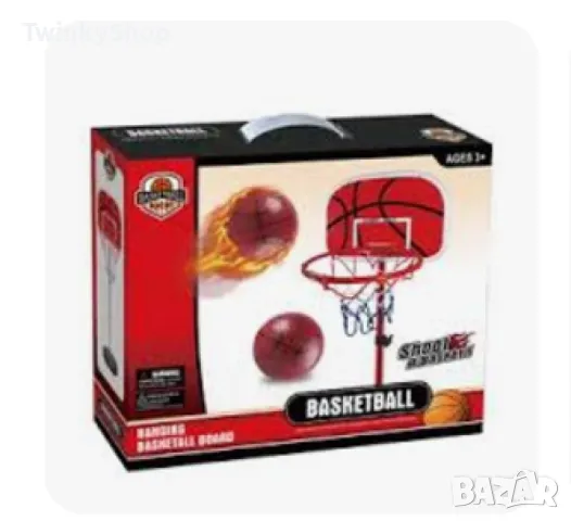 Игрален комплект GT - Баскетболен кош с топка,  170 cm, снимка 3 - Мебели за детската стая - 48380312