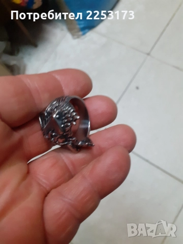 Рокерски пръстен, снимка 4 - Пръстени - 51596763