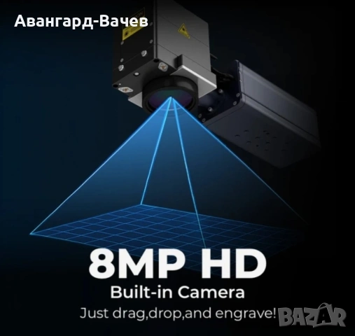 Cloudray GM серия GM-2.5D-100 100W автофокус Mopa фибърен лазерен гравер, снимка 2 - Други машини и части - 53486683