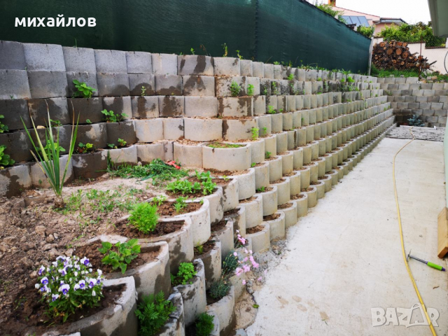 Подпорни стени с модулни елементи, снимка 6 - Строителни материали - 36260858