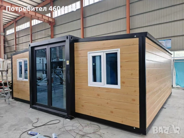 Продава парцел 648 м2 с нова къща 40 м2, снимка 5 - Къщи - 53639862