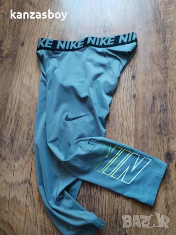 Nike Base Layer 3/4 Compression Training Tights - мъжки фитнес клин ХЛ УМАЛЕН, снимка 3 - Спортни дрехи, екипи - 53816740