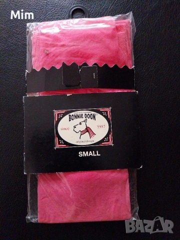 S Дамски чорапогащник в розово и оранжево , снимка 5 - Бельо - 53294453