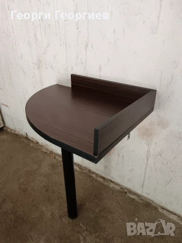 Помощна маса от ПДЧ, цвят венге, снимка 2 - Маси - 50755535