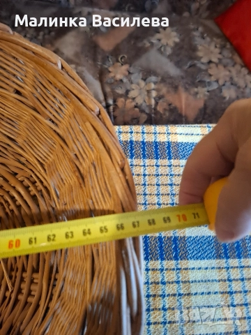 Голяма кошница , снимка 3 - Декорация за дома - 52639696