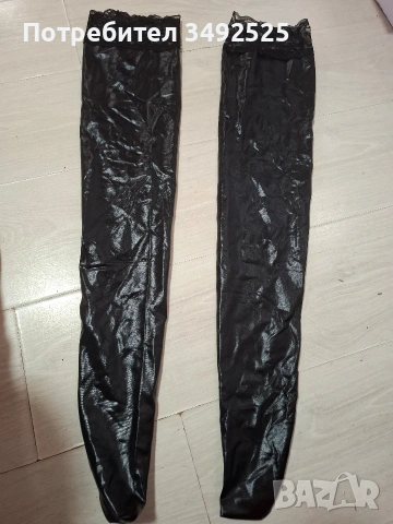 Дамски дьлги чорапи за жартиери 