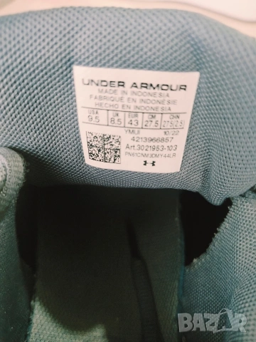 Мъжки маратонки Under armour , снимка 3 - Маратонки - 53569886