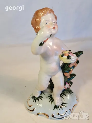 немска порцеланова фигурка Neundorf, снимка 3 - Колекции - 49552243