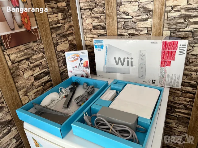 Nintendo Wii (Бяла, PAL) – ПЪЛЕН КОМПЛЕКТ + ОРИГИНАЛНА КУТИЯ, снимка 7 - Nintendo конзоли - 55986222