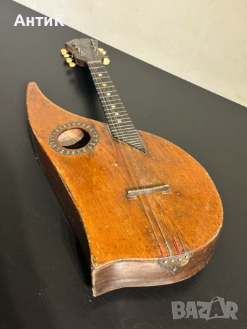 Стара Италианска Мандолина G. Puglisi Reale Figli, снимка 3 - Струнни инструменти - 52917577