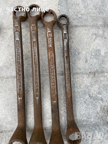 КЛЮЧОВЕ ЗВЕЗДИ И ЛУЛИ  от17 до 32 размер ХРОМ ВАНАДИУМ ГЕРМАНИЯ, снимка 7 - Ключове - 41521124