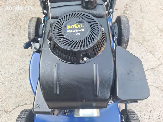 Косачка Einhell 5 к.с. моторна самоходна мулчираща с кош, снимка 10 - Градинска техника - 55675133