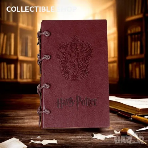 Луксозен винтидж тефтер Harry Potter Gryffindor 