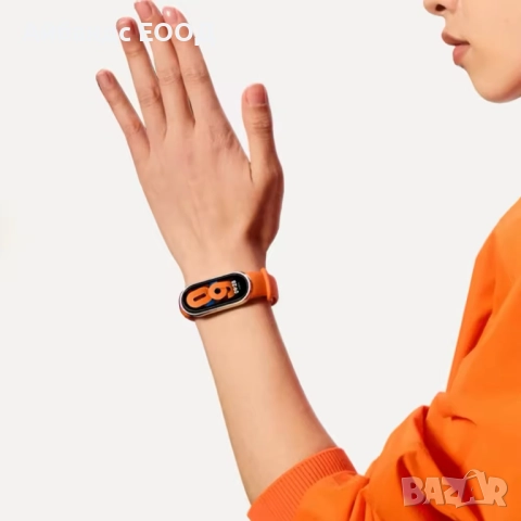 Силиконова каишка за Xiaomi MiBand 8 | 9 | 10, снимка 10 - Каишки за часовници - 49454057
