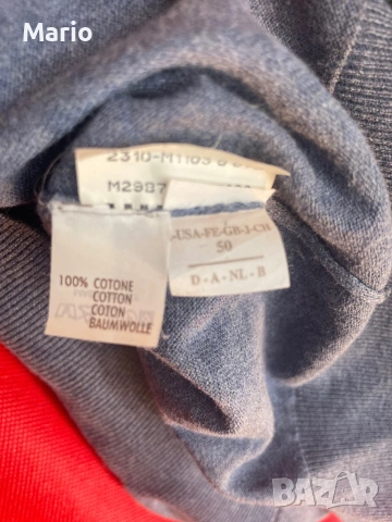 Brunello Cucinelli мъжки пуловер 50, снимка 10 - Пуловери - 53655401