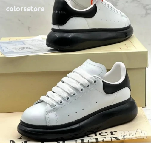 Мъжки бели кецове Alexander McQueen/BR47t, снимка 4 - Кецове - 51174972