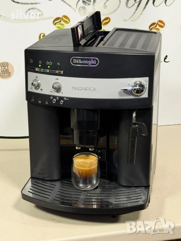 Кафемашина кафе автомат delonghi magnifica с гаранция, снимка 8 - Кафемашини - 53001875