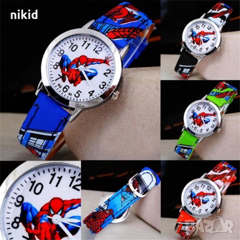 Спайдърмен SpiderMan детски ръчен часовник, снимка 6 - Детски - 22967253
