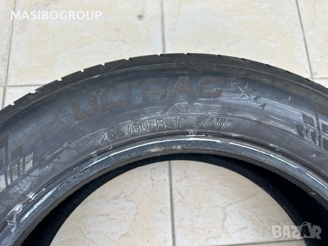 Гуми летни гума 205/60/17” VREDESTEIN ULTRAC, снимка 4 - Гуми и джанти - 52059358
