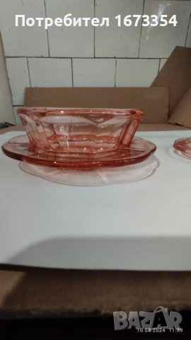 Кристална захарница, снимка 6 - Други стоки за дома - 44700929