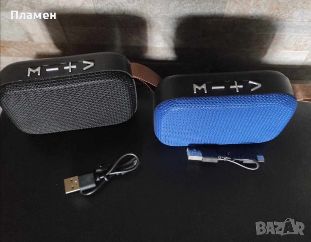 Bluetooth безжичен преносим високоговорител колонка FM USB, снимка 1 - Тонколони - 41950021