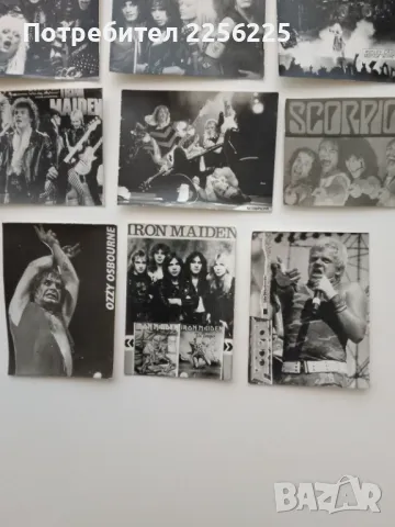 Лот стари картички на метъл групи (лот 14), снимка 2 - Колекции - 49880088