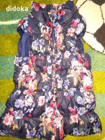 Елече на цветя , снимка 4 - Детски якета и елеци - 53693333