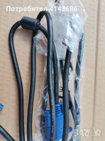 Кабел за монитор VGA /m - VGA /m 1,5 метра, снимка 5 - Кабели и адаптери - 53708811