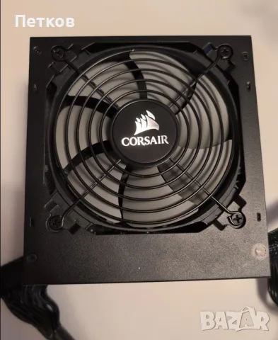 Захранване Corsair TX550M, 80 PLUS® Gold, 550W, Полу модулен, снимка 3 - Захранвания и кутии - 56218609