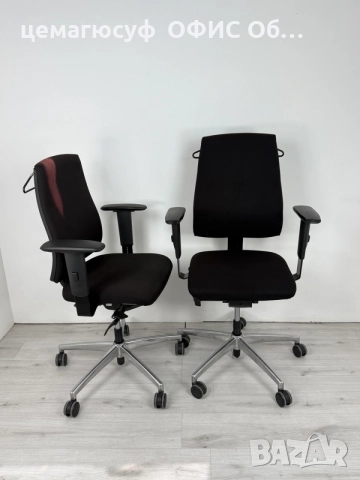 Немски ергономичен офис стол Interstuhl, снимка 5 - Столове - 55845729