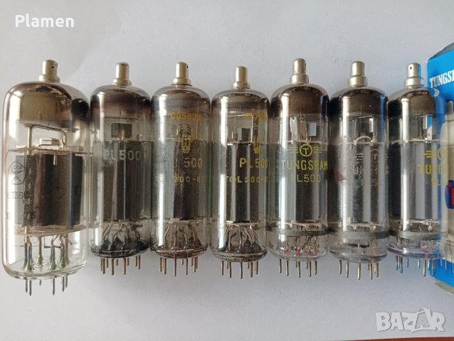 Радиолампи 6П45С, PL500, 6П36С
