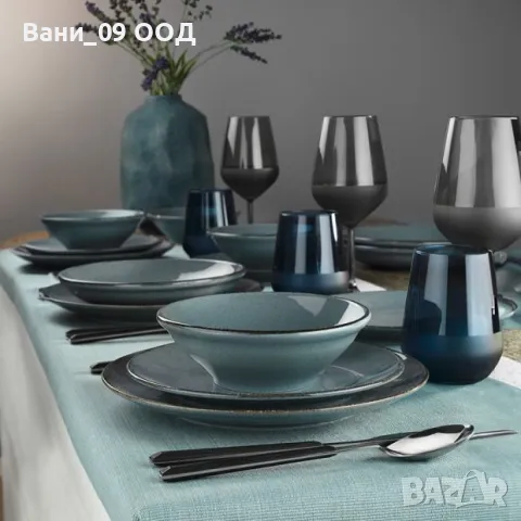 Сервиз за хранене в земни цветове , снимка 4 - Сервизи - 47612417