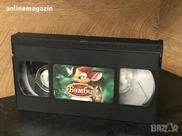 Видеокасета “ БАМБИ Disney “ VHS, снимка 5 - Други жанрове - 56075910