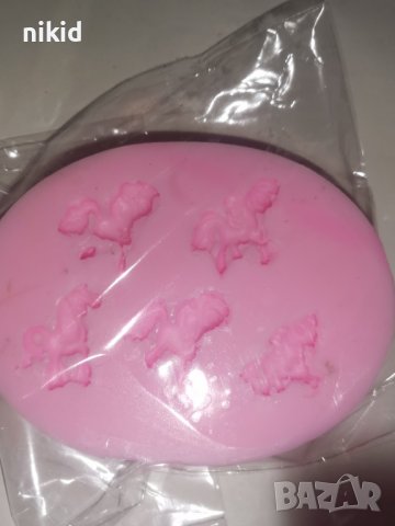 5 Малкото пони My Little Pony кон конче силиконов молд форма фондан декор, снимка 2 - Форми - 40114920