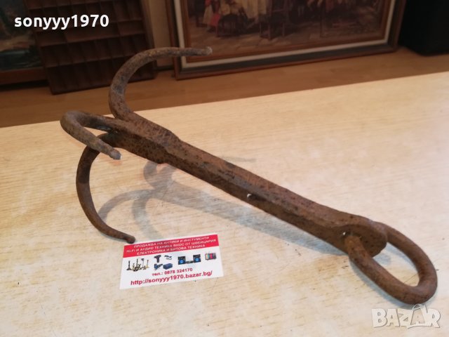 ПОРЪЧАНА-КОТВА-34Х16Х16СМ АНТИКА 2710212025, снимка 3 - Антикварни и старинни предмети - 34604723